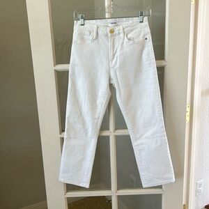 FRAME LeHigh Straight in Blanc